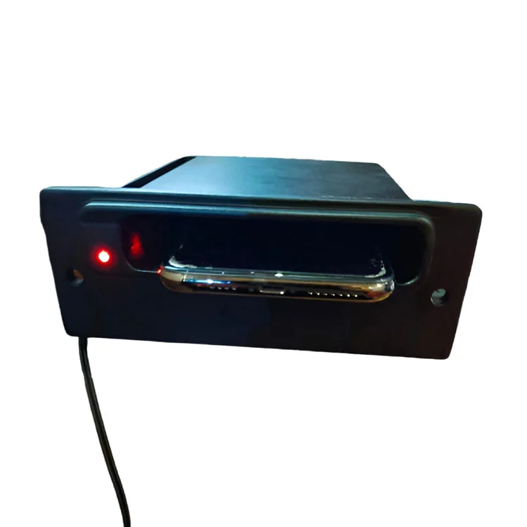 Carregador QI com montagem em painel