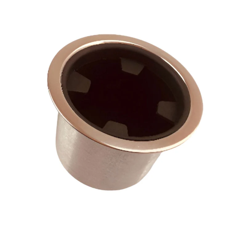 Suporte para bebidas de parede reta